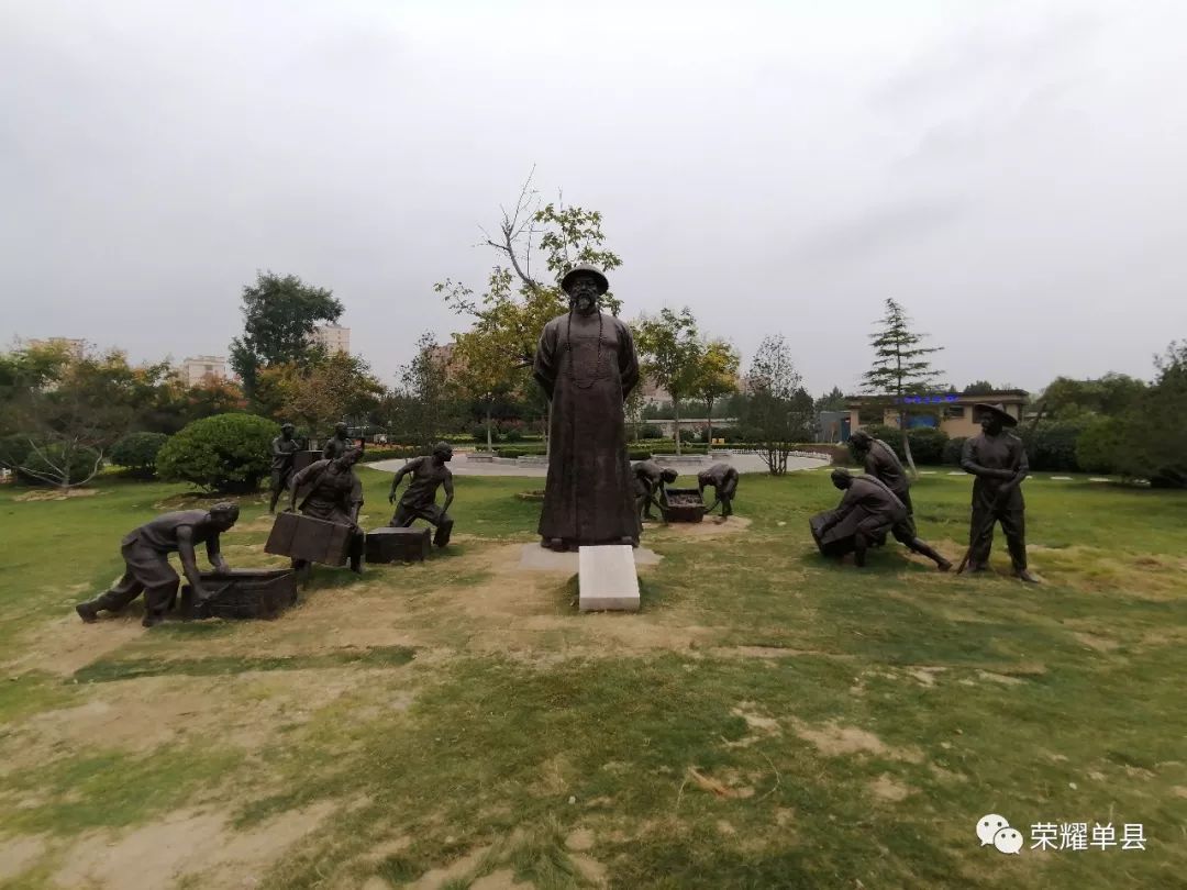 单县旅游景点戴月景区三分路水七分林十里不识归