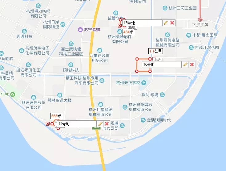 錢塘新區下沙白楊兩街道6塊工業用地掛牌其中一塊緊鄰居民區和學校