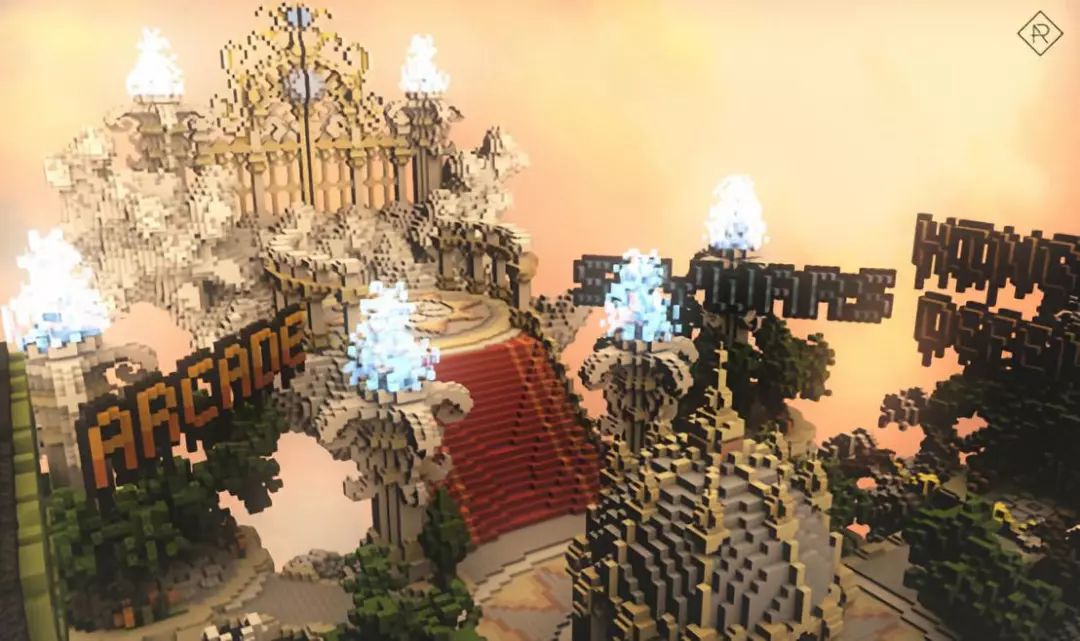 我的世界这就是天堂的样子美到让人一辈子都看不烦的场景