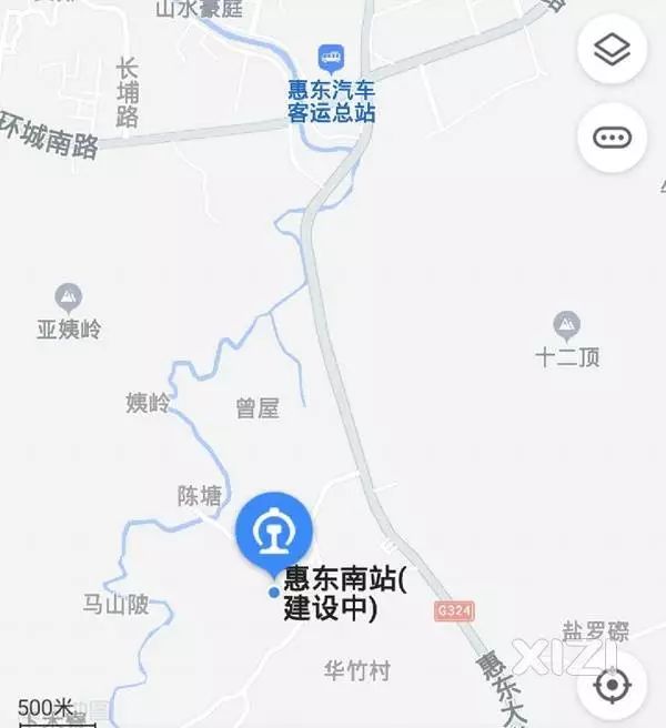 惠东站地图图片