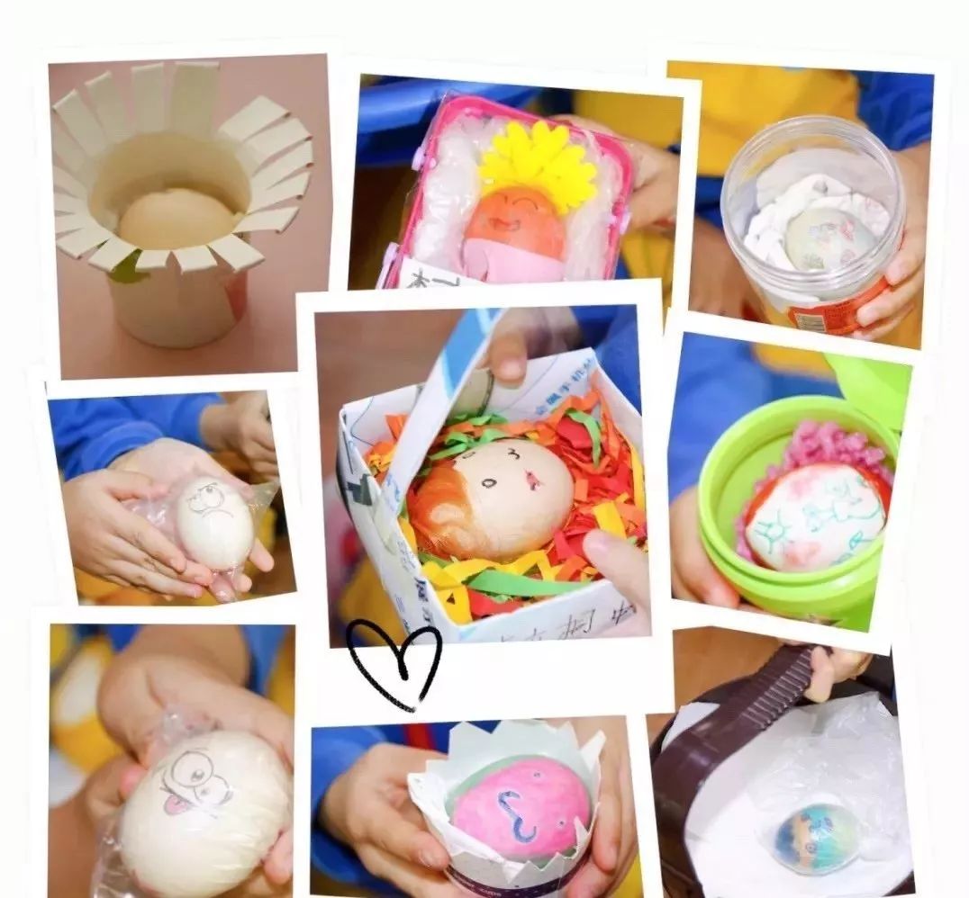 小呵护大爱心新世界幼儿园感恩节爱心护蛋活动预告