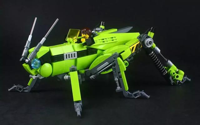 lego乐高moc作品欣赏机械蝗虫及其他