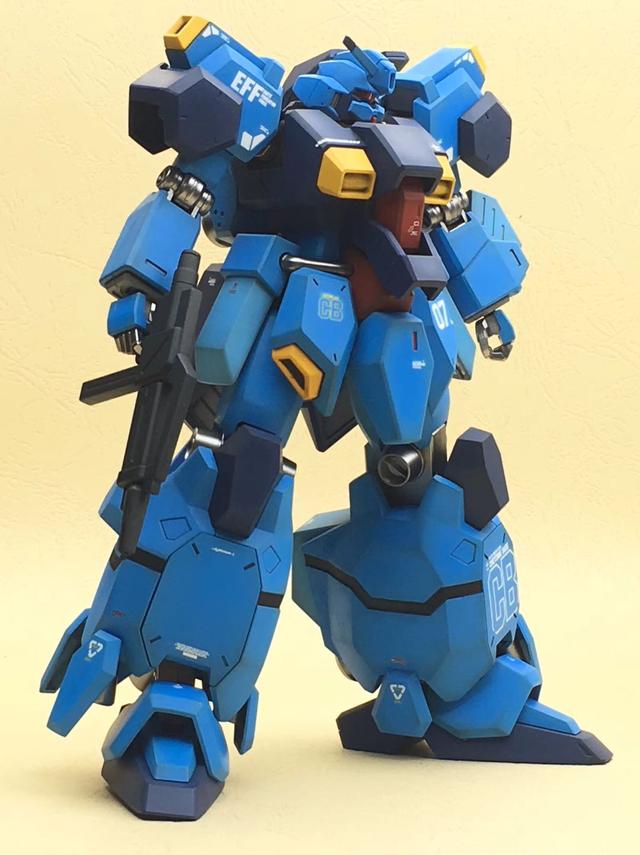 根大木秀超级正点的阴影涂装作品hg古斯塔夫64卡尔