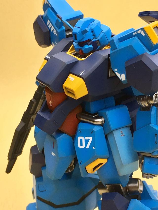 根大木秀超级正点的阴影涂装作品hg古斯塔夫64卡尔