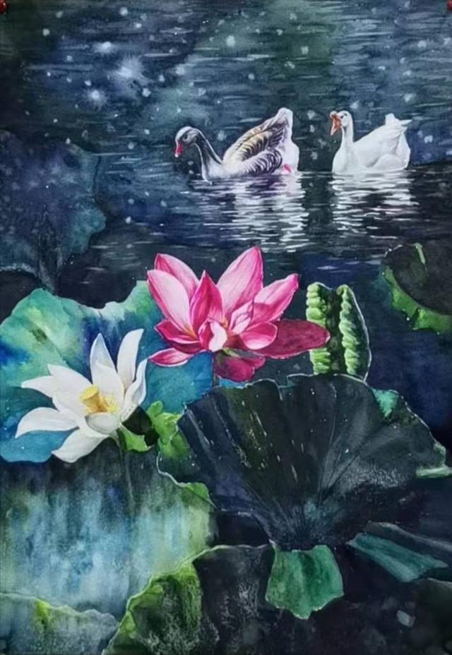 幸福原创画吧画友11月第四周作品分享