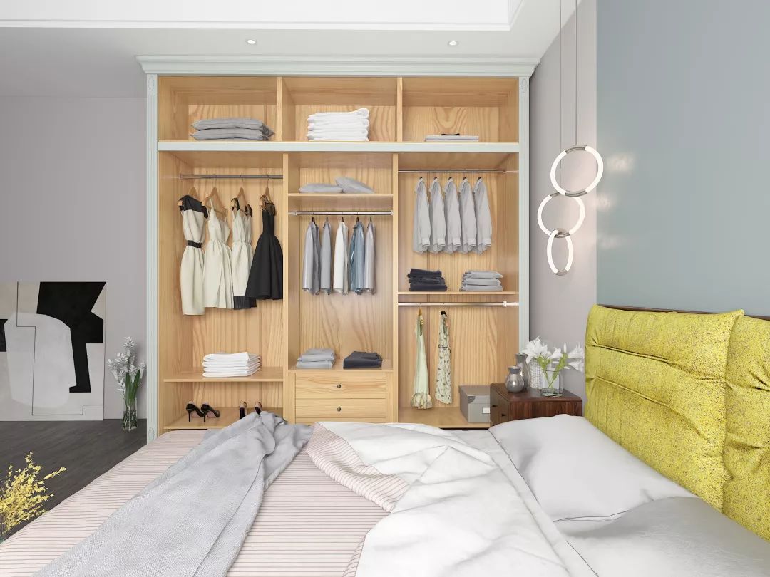 卧室衣柜这样装,实用省地儿又美观