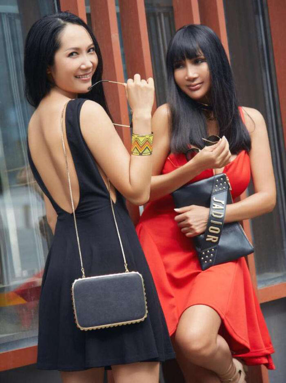 张咪和女儿洛伊