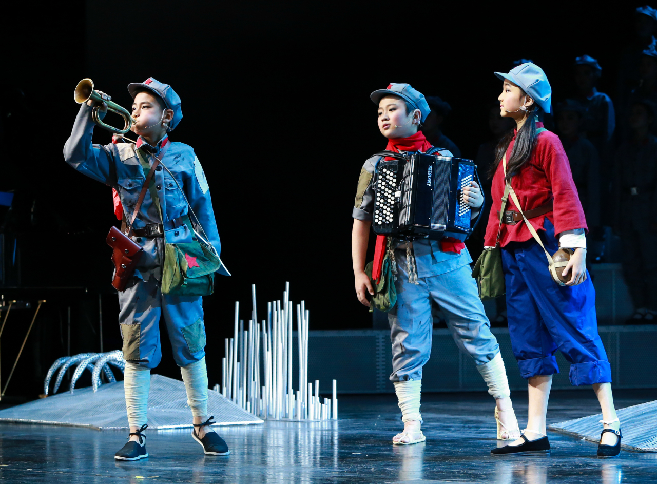 《小红军》亮相儿艺 灯市口小学将爱国主义教育阵地搬上戏剧舞台