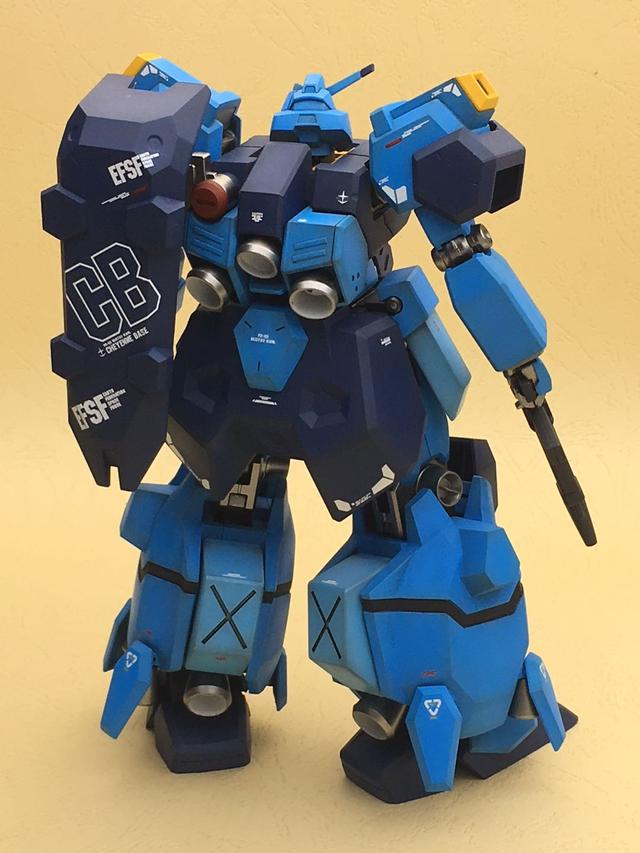 根大木秀超级正点的阴影涂装作品hg古斯塔夫64卡尔