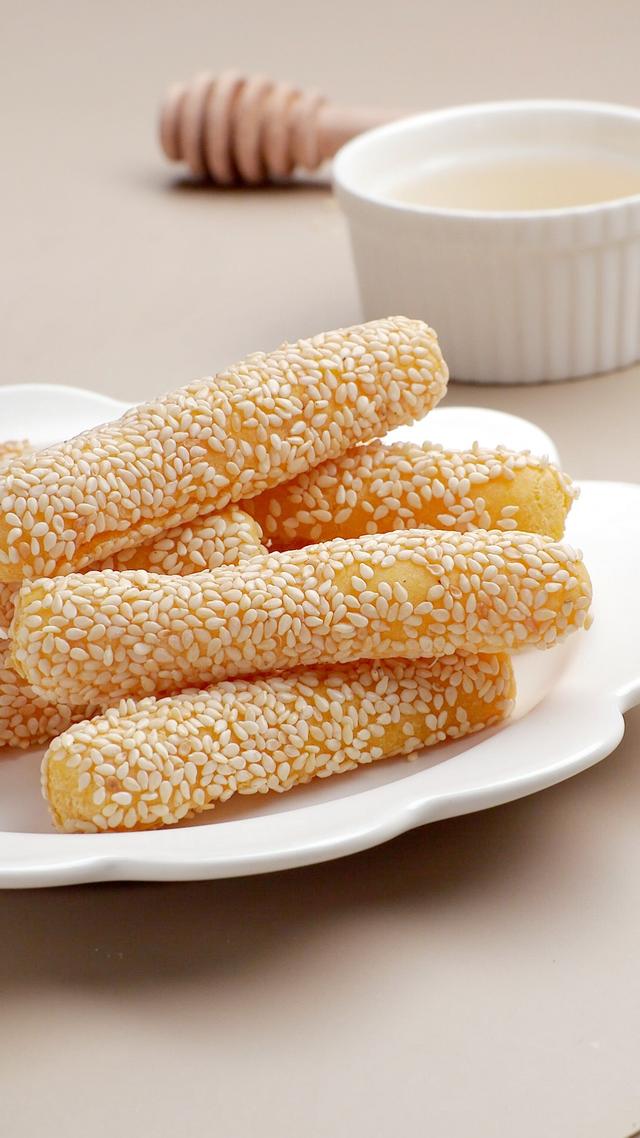 原创上海妈妈教你"红薯糯米棒"家常做法,软糯微甜,老少皆宜!