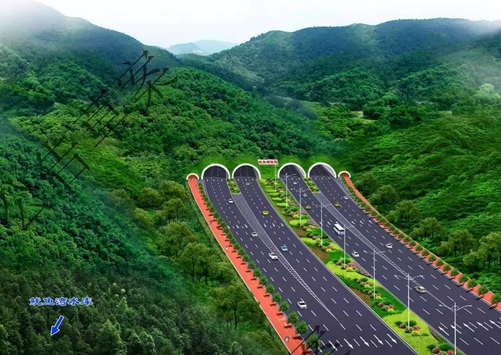 双向16车道这条新路直通惠东海边