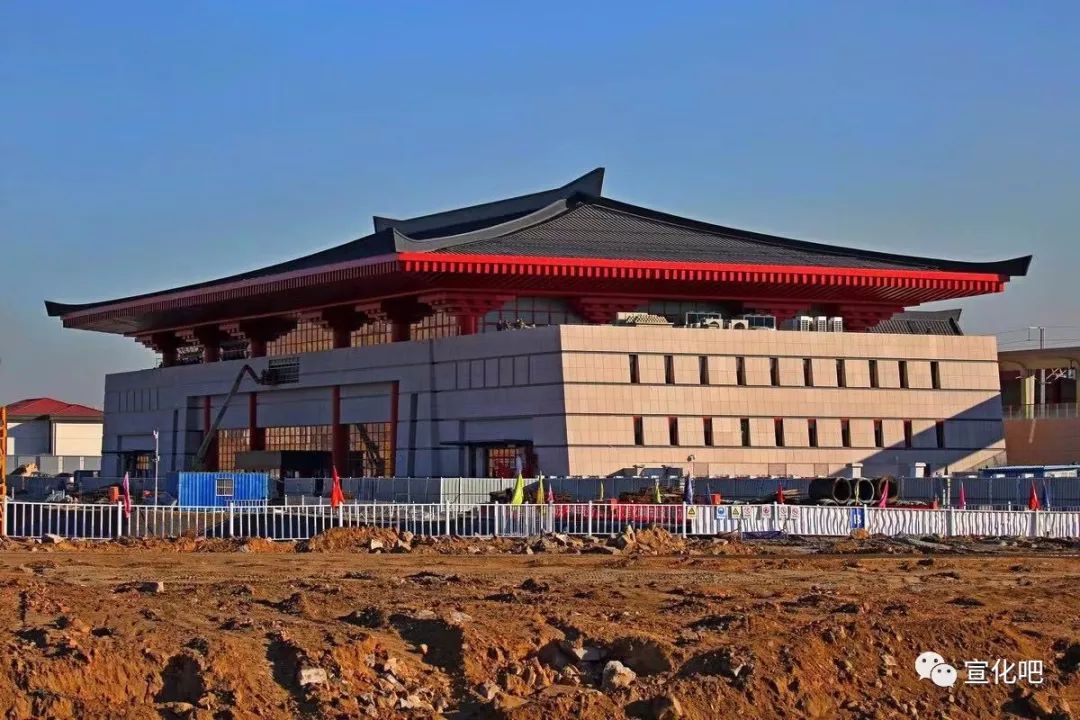 实拍宣化高铁站现场高清图太震撼了