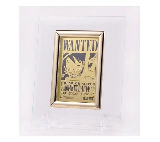 海贼王官方发售路飞15亿悬赏令纯金版,价值2500元,网友:大手笔