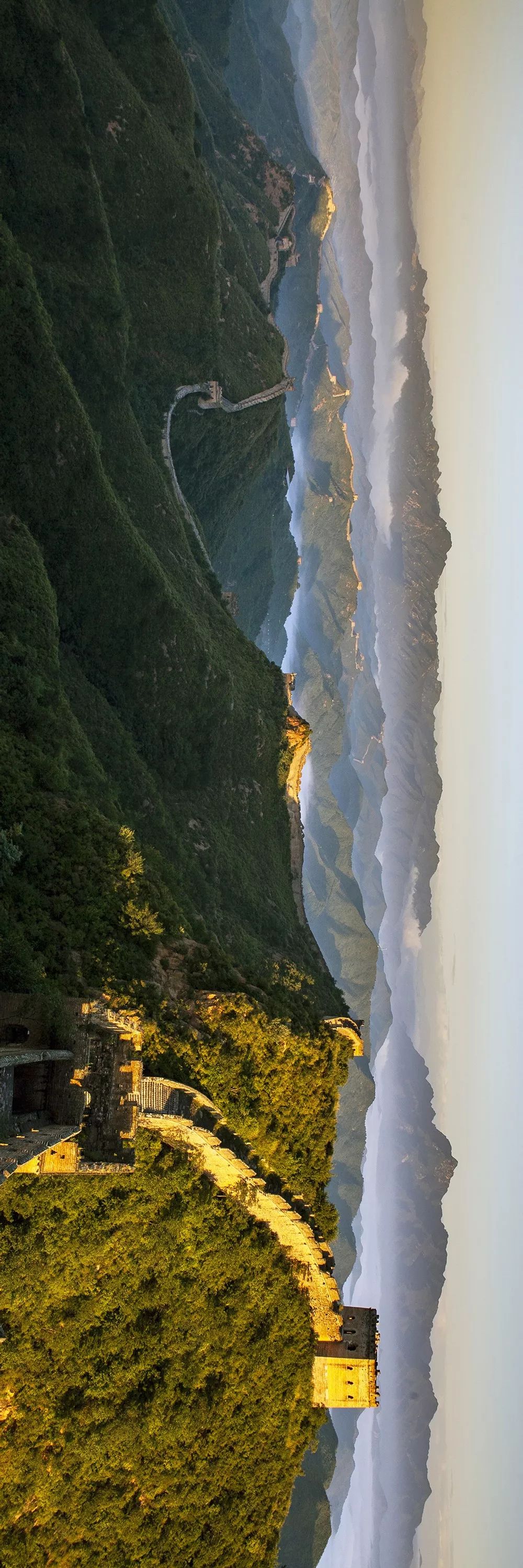 美图欣赏孙奇摄影作品震撼的长幅长城摄影