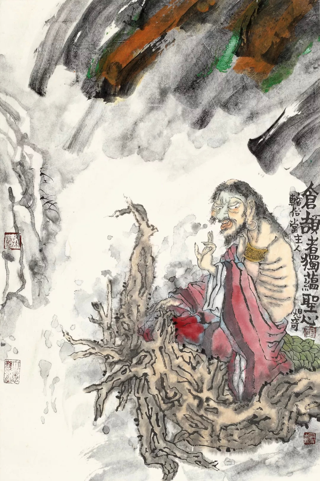 罗湖美术馆丨风雪独步高旭奇国画展