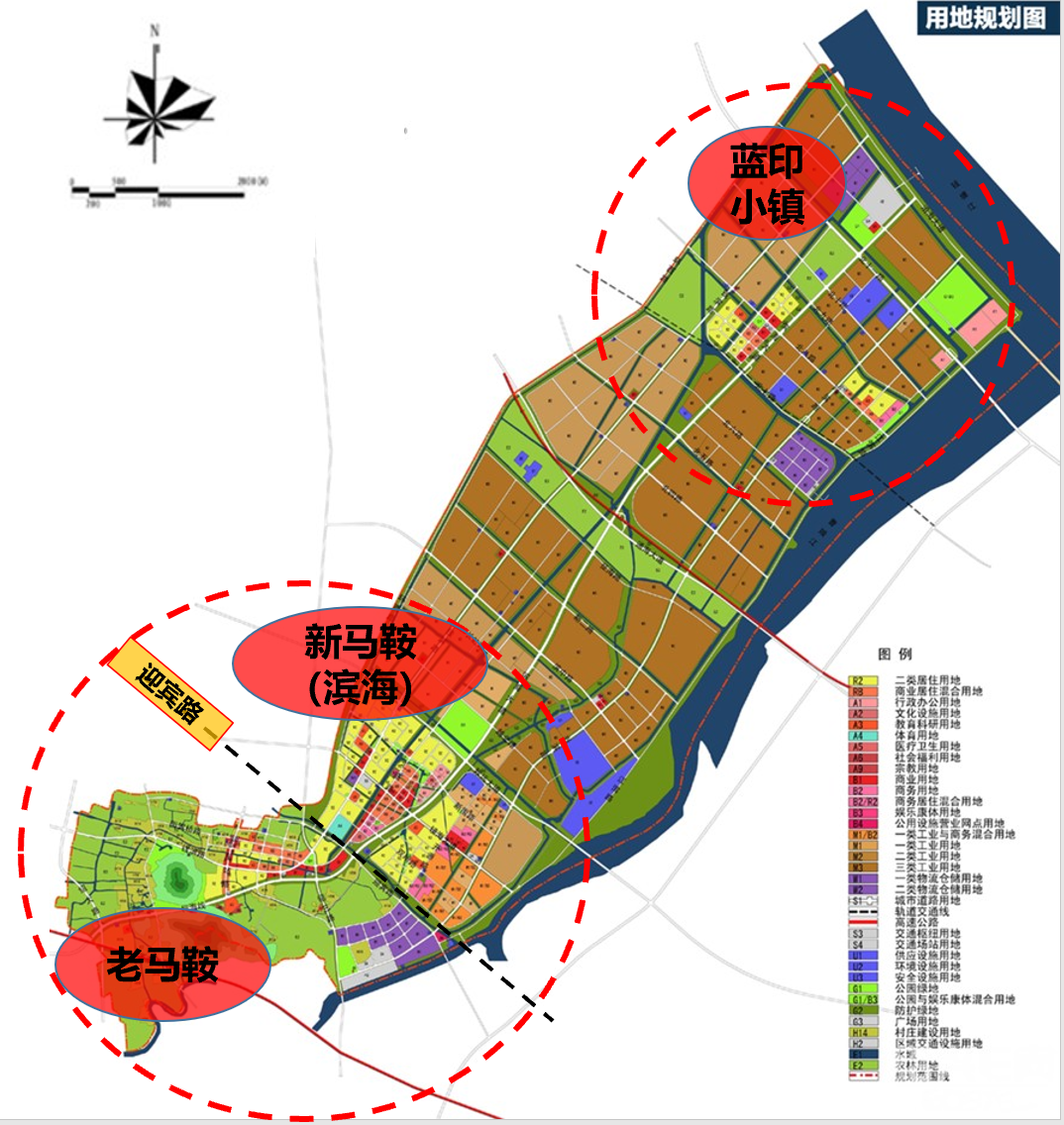 绍兴市滨海新区规划图图片