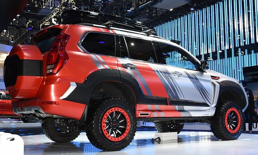 最霸气原厂哈弗h9亮相,加装专用包围,售三十多万比普拉多霸气!