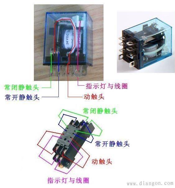 可调电阻三个脚怎么接图片