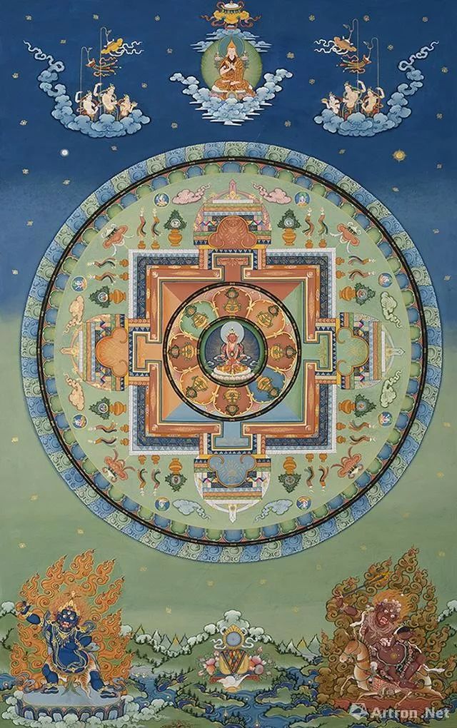 沙画坛城繁华世界不过是指尖流沙