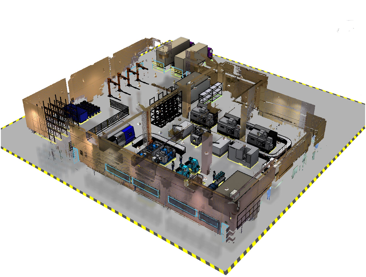工厂三维扫描_三维扫描仪在工厂改造中的应用