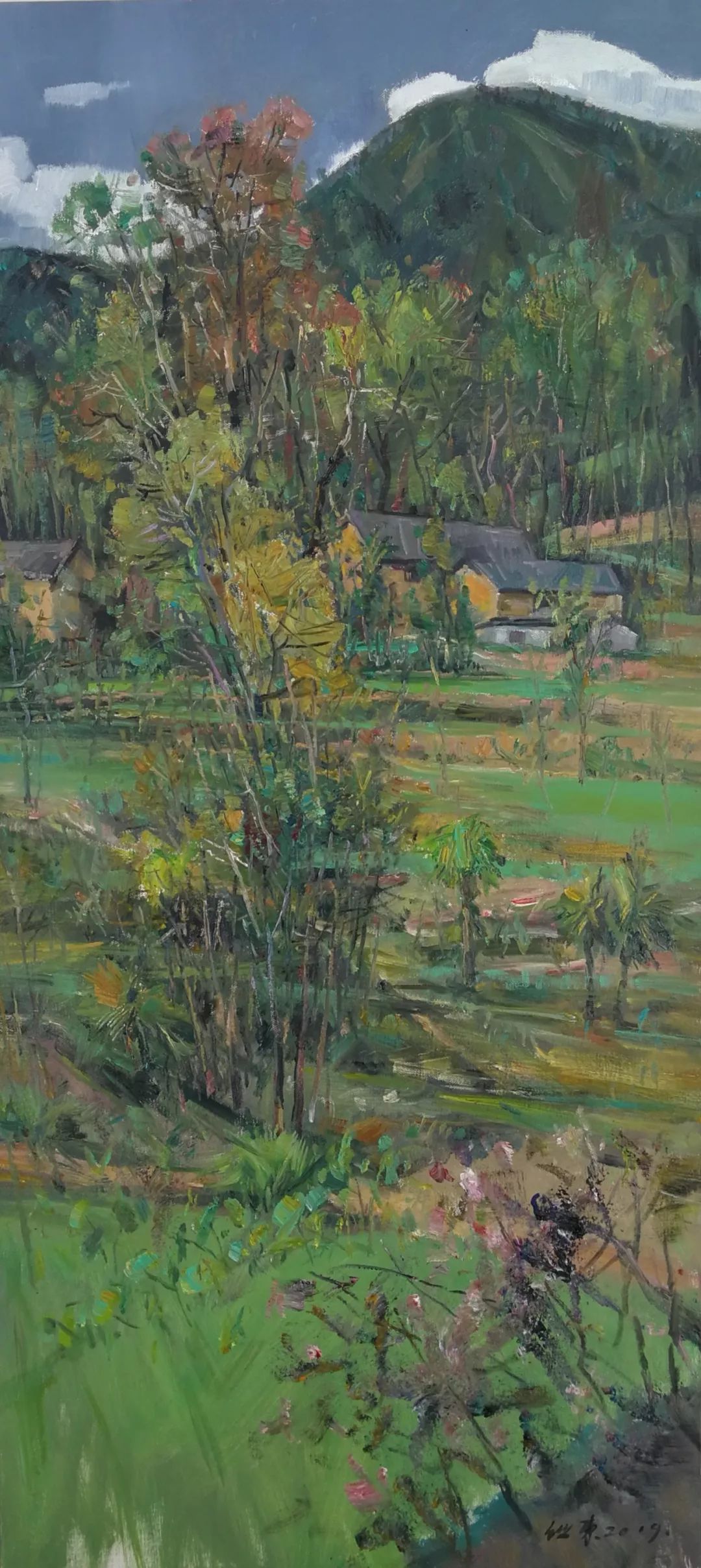 张继东世生万物呈百态画者取象在于心