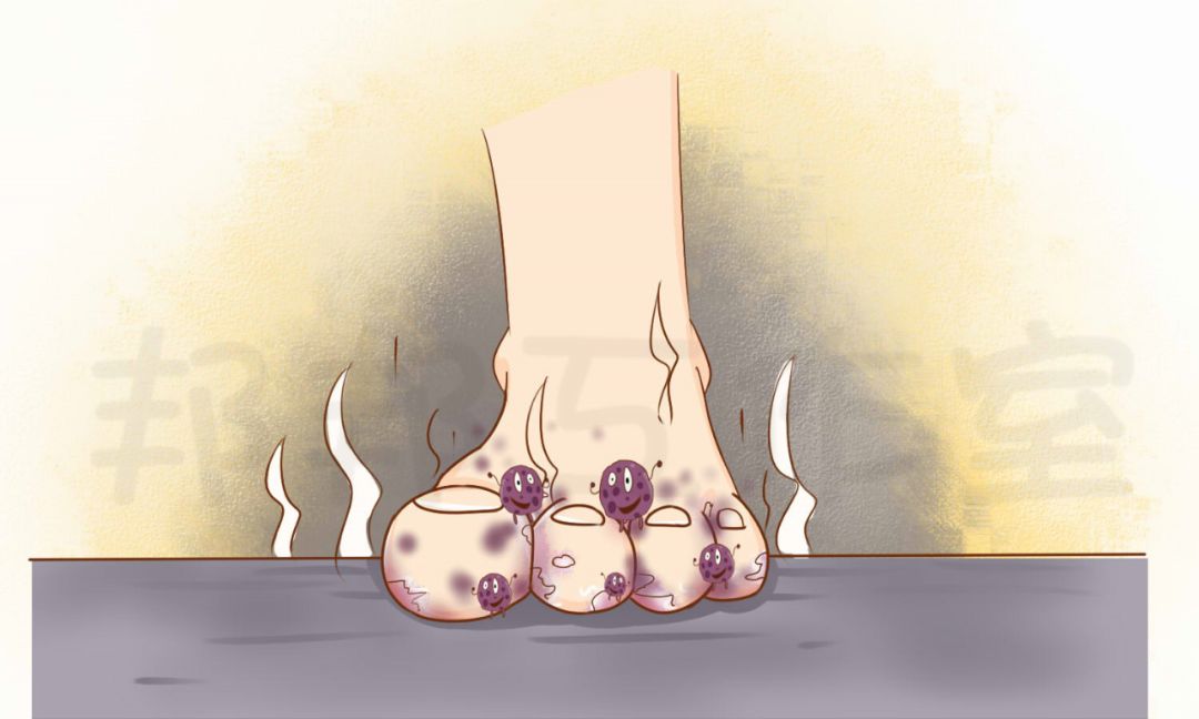 穿了公共浴室的拖鞋会得脚气吗?