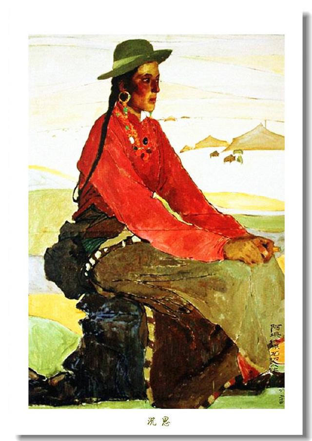 草木之华旅日画家袁浩油画