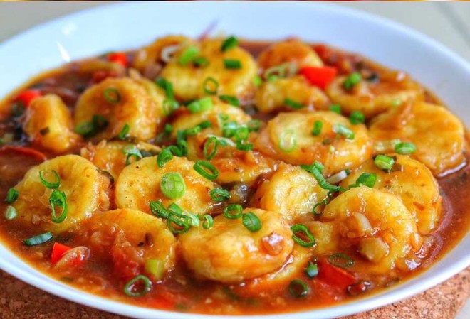 家常豆腐菜谱,鱼香日本豆腐,做法简单,美味下饭,超级哇塞