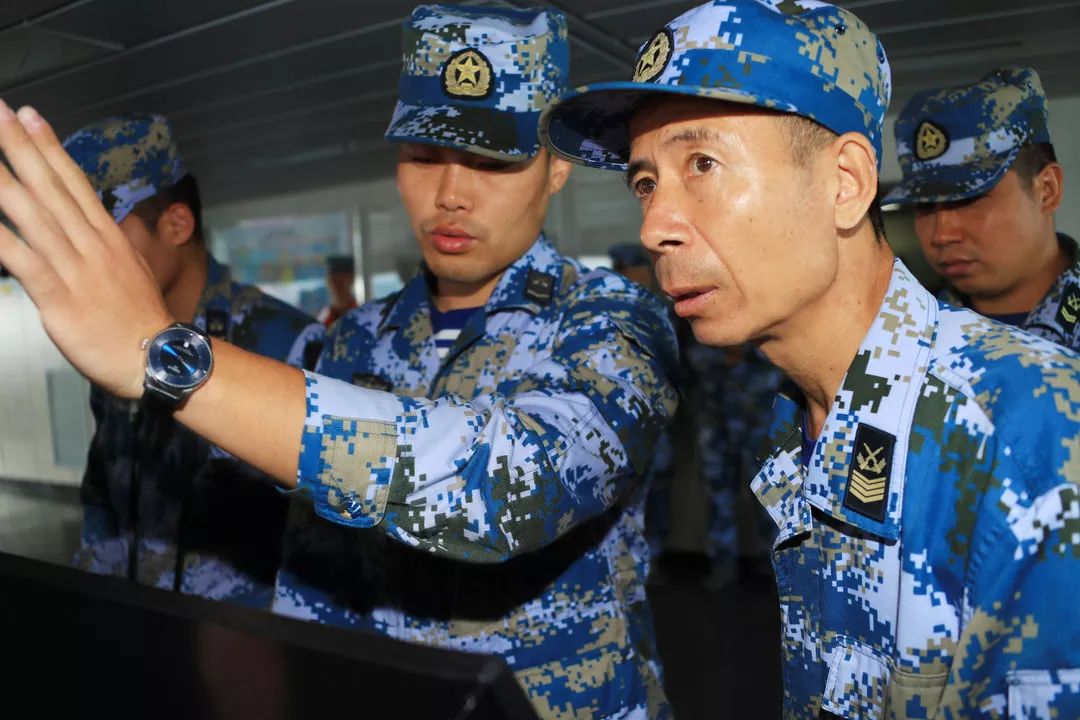 当海军30年这还是第一次尝到海的味道