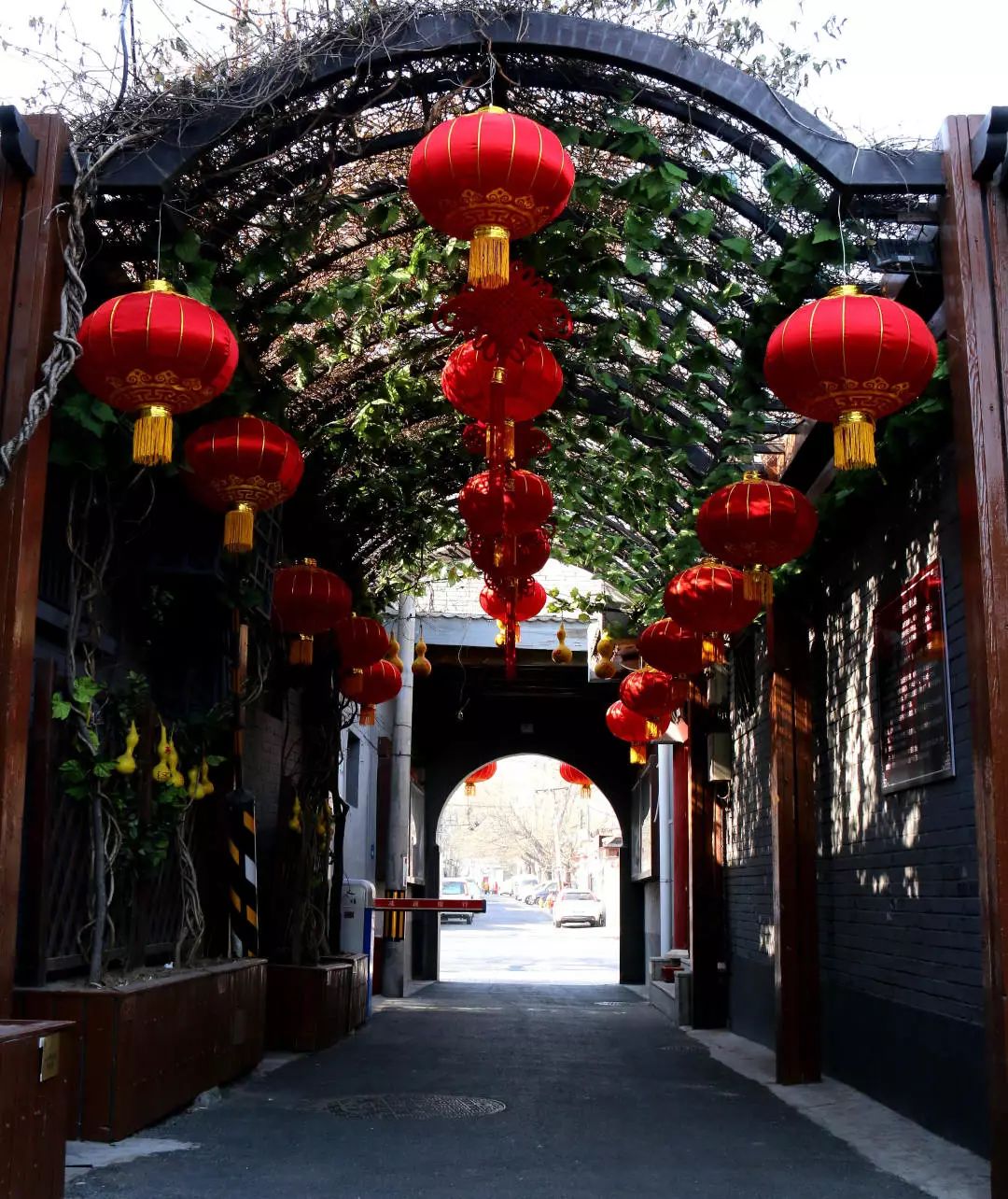 义达里王府上建立起来的胡同