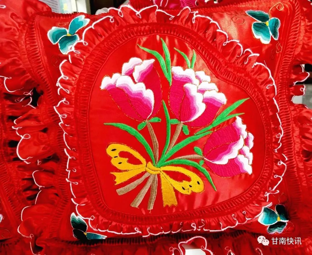 临潭尕娘娘的洮州刺绣真是一绝