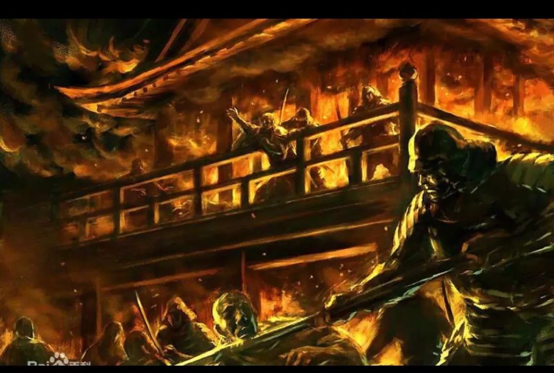 织田信长火烧比睿山