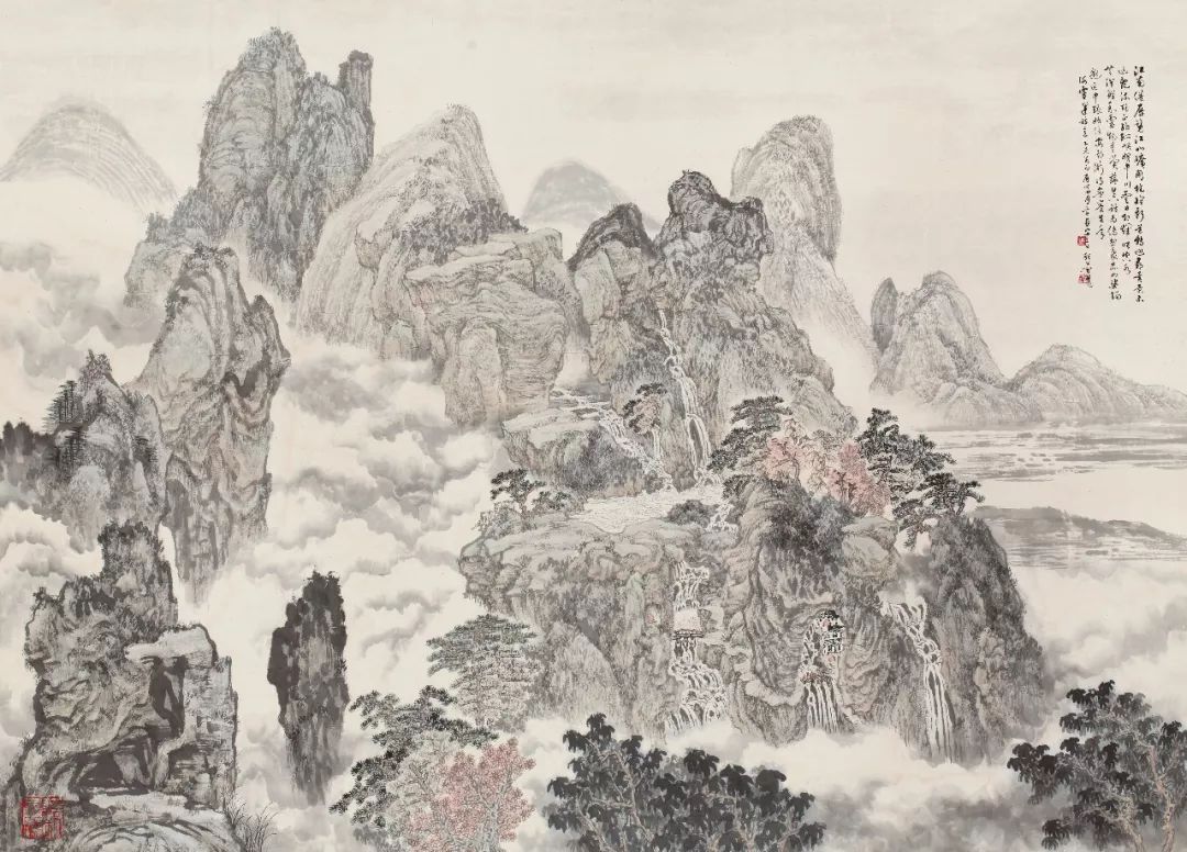 展览预告思逐风云周凯山水画展