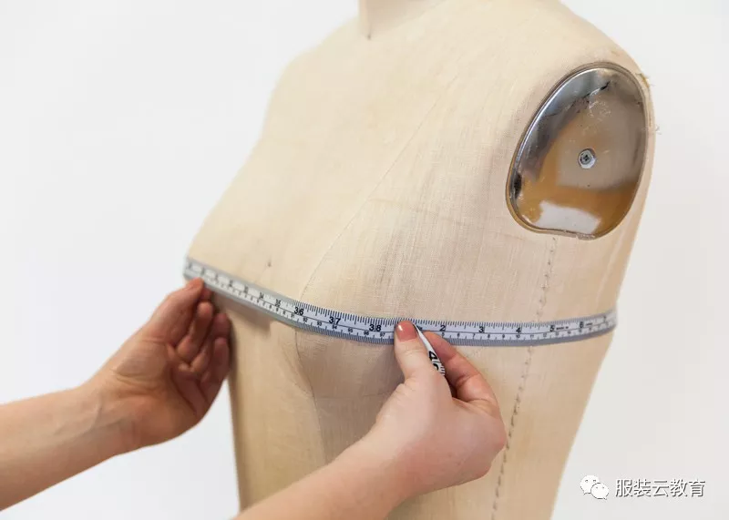 男性胸围测量图片