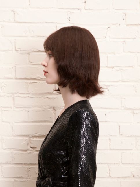 潮流学堂这样的波波头敲好看