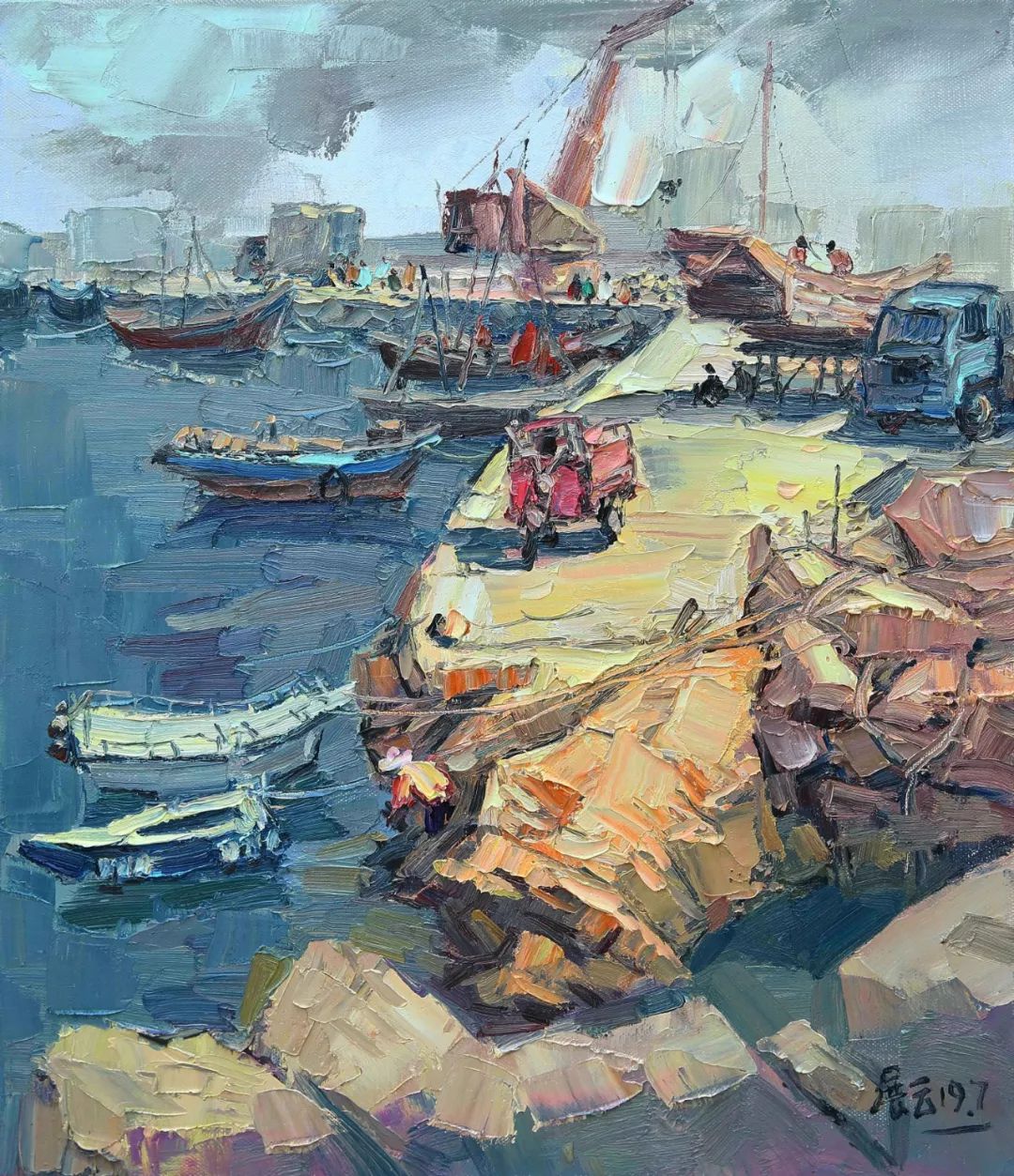 追求与坚守油画家曹展云作品赏析