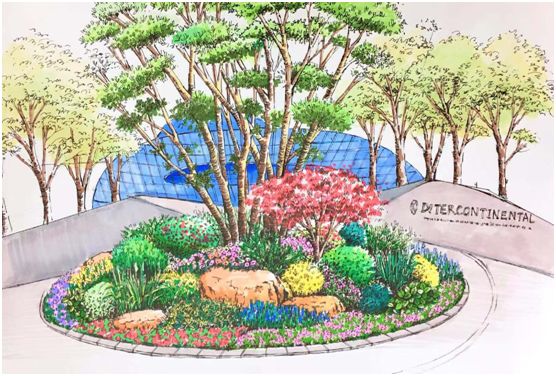 课程线上线下双管齐下花境设计稳了