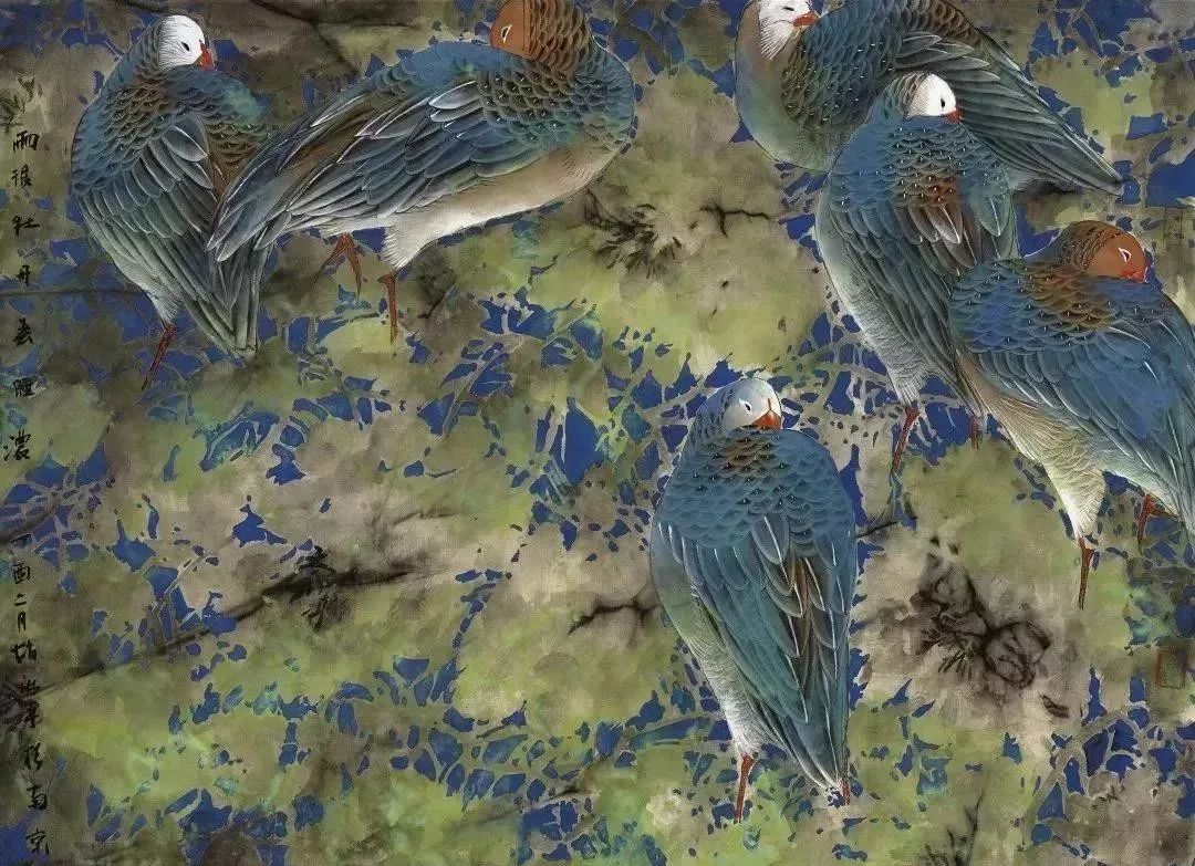 中国花鸟画——江苏篇作品展今日在宿迁市博物馆开展!