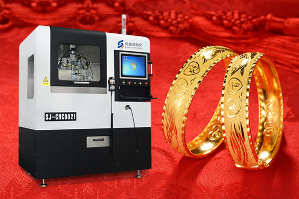 首饰设备加工业 cnc手镯机突破商场