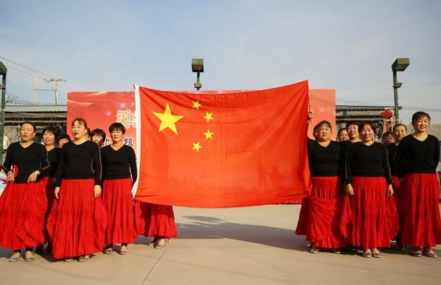 北务镇广场舞大赛火火的舞蹈跳起来