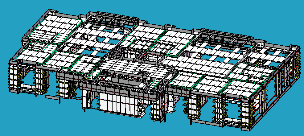 装配式建筑铝模板施工非筑名铝模板设计之温州万科中央绿轴1号楼