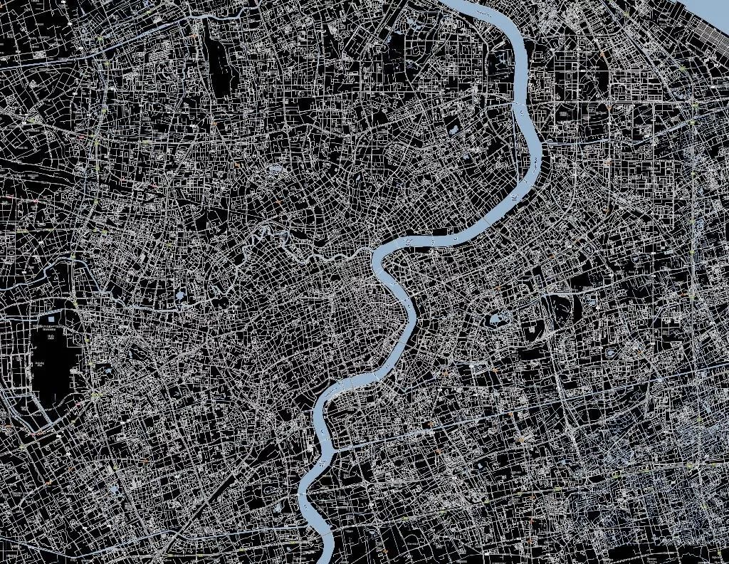 拿上这些城市肌理底图,去打造最独特的分析图.