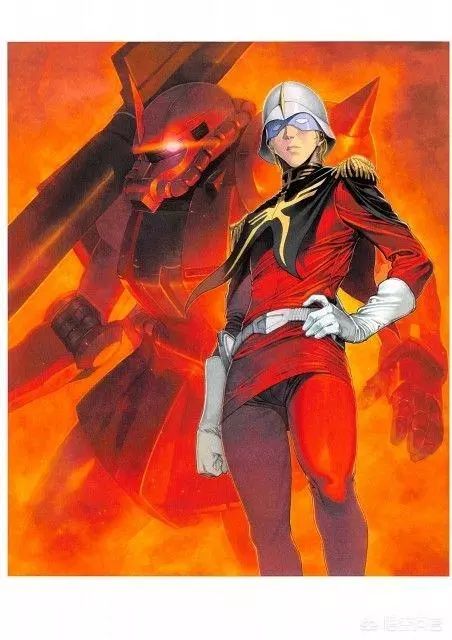 zaku2这款机体在高达0079作为男主角阿姆罗的宿敌,夏亚所使用的专用机