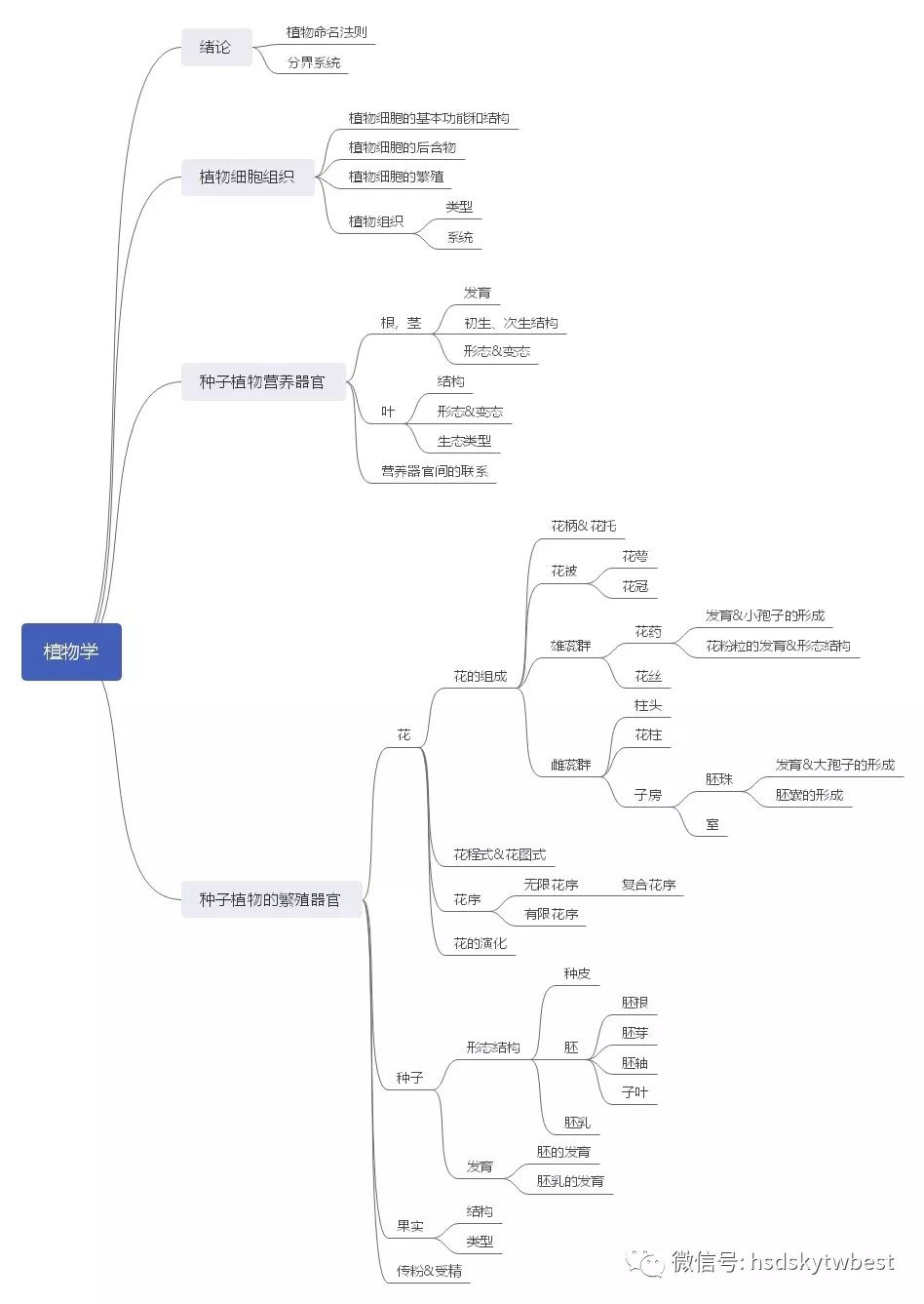 的小尾巴就給你帶來植物學的複習手冊團團本期內容不要慌張如果還沒