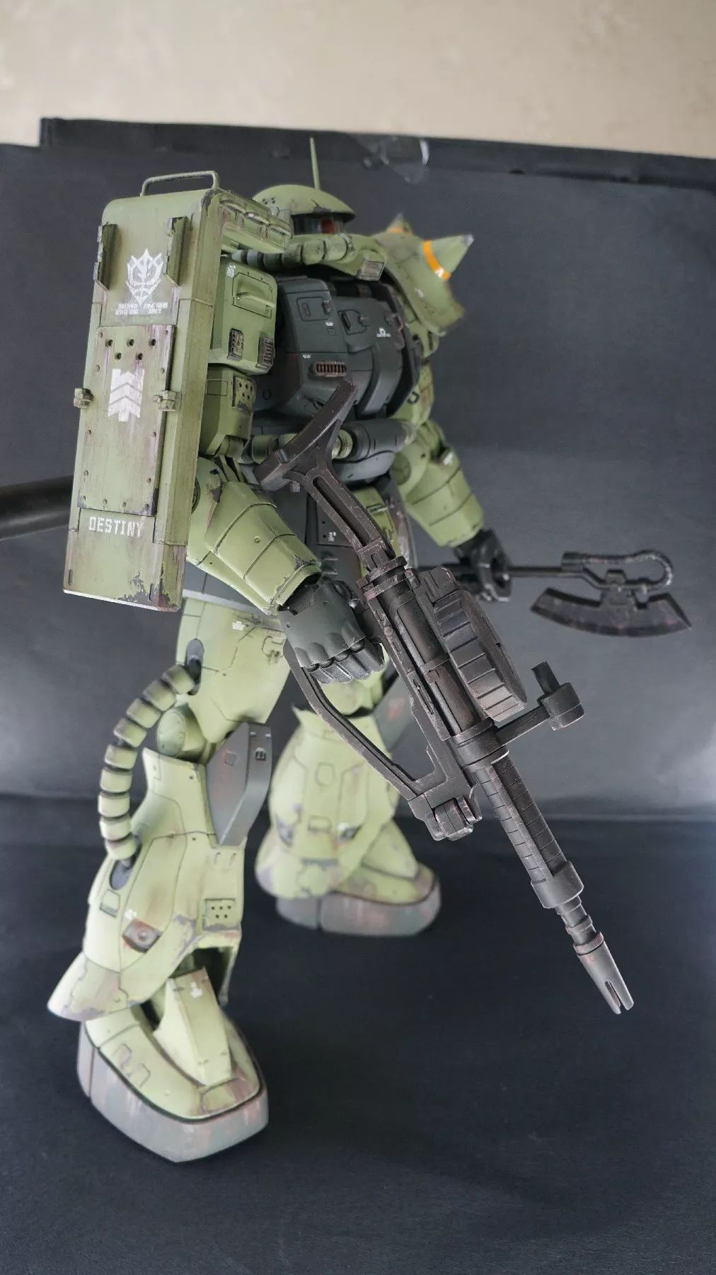 148大扎古细节改造涂装战损