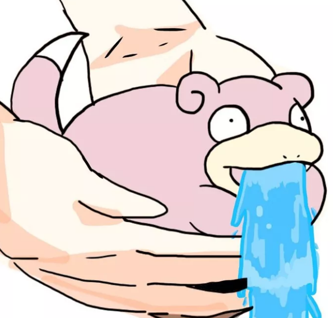 一时之间,到处都能看到"河豚吐水"的改图,哈哈哈哈