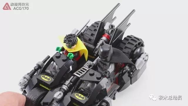 乐高积木dc超级英雄76118蝙蝠摩托大战急冻人
