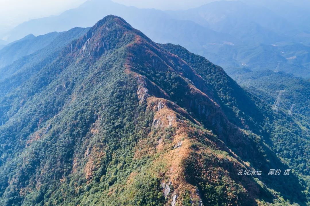 5小时登顶大帽山邂逅清远近效最浪漫的一抹秋色