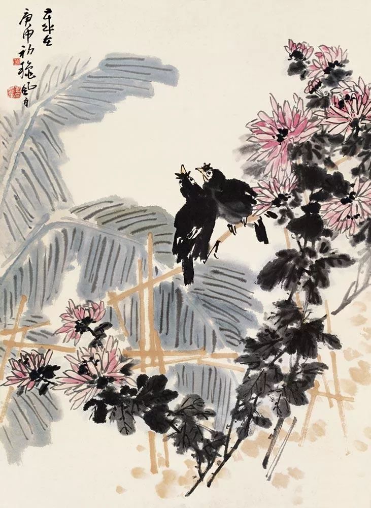 画兰名家蒋风白半世画竹一世画兰