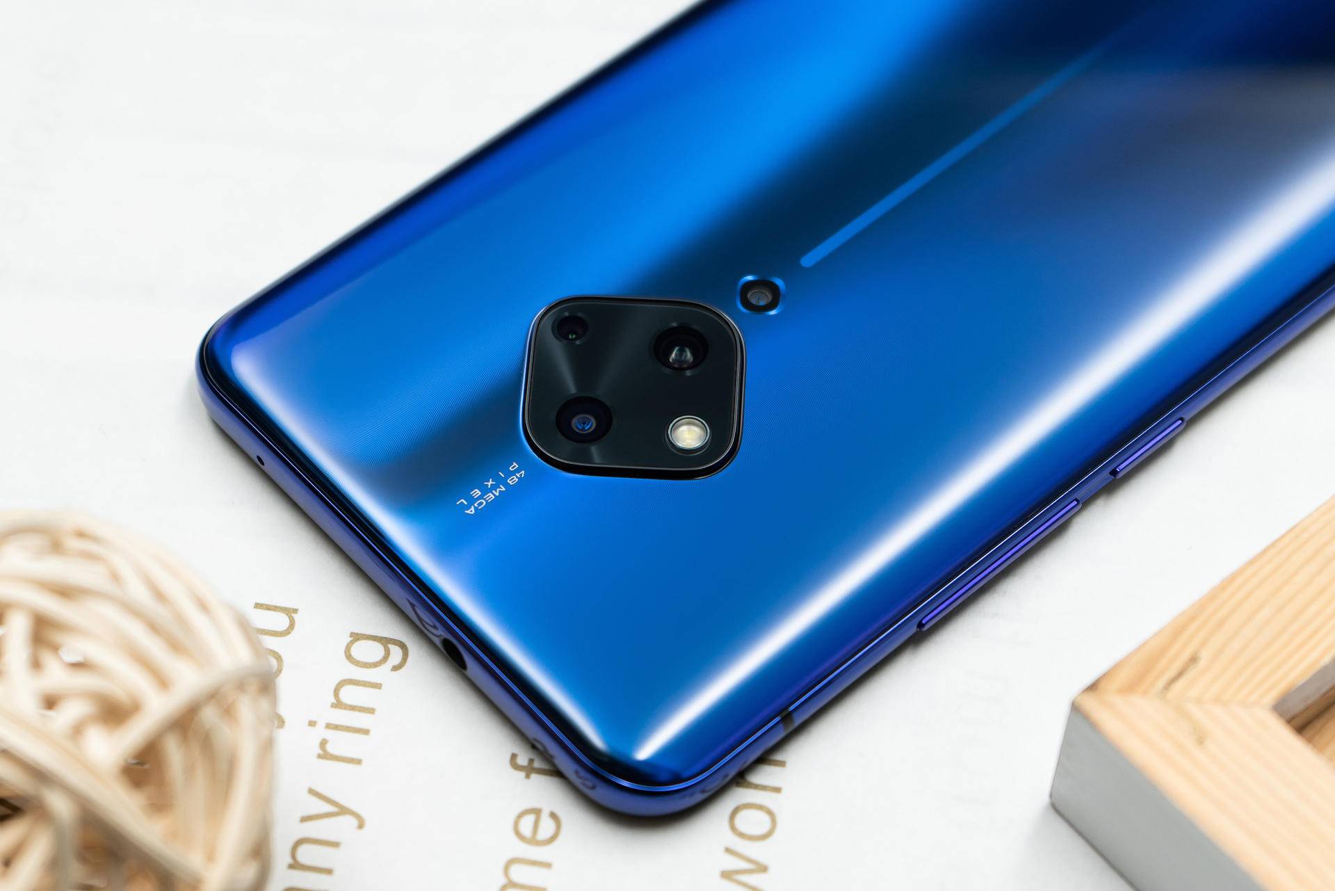 vivo s5幻影蓝美图鉴赏!全新配色浪漫感十足
